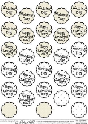 Valentine Love & Romance Sentiment Gift Tags