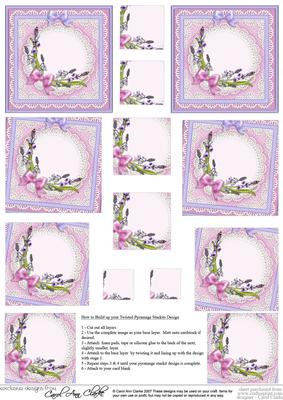 Bluebells Twisted Pyramage Sheet