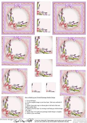 Bluebells Twisted Pyramage Sheet