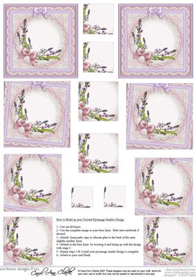 Bluebells Twisted Pyramage Sheet