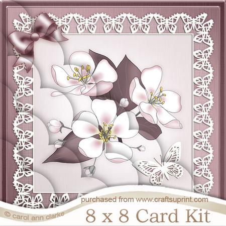 8 x 8 Apple Blossom Kit with Scalloped Corners