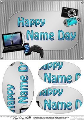A5 Name Day Gadgets N Gizmos Oval Pyramage
