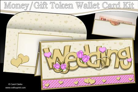 Wedding Money or Gift Wallet Card Kit