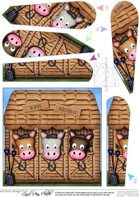 The Little Horse Stable Shop Fan Pyramage Topper