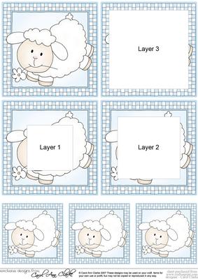 Little Lamb Tunnel Topper