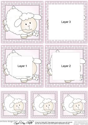 Little Lamb Tunnel Topper
