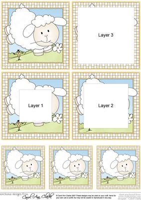 Little Lamb Tunnel Topper