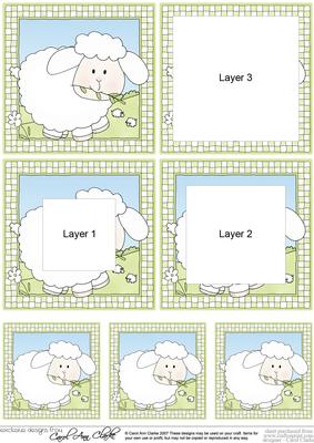 Little Lamb Tunnel Topper