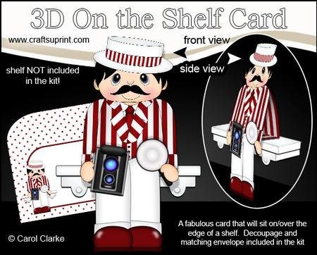 3D on the Shelf Card Kit - Seaside Photographer Roger