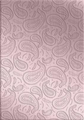 'metallic Paisley Embossed' Backing Paper