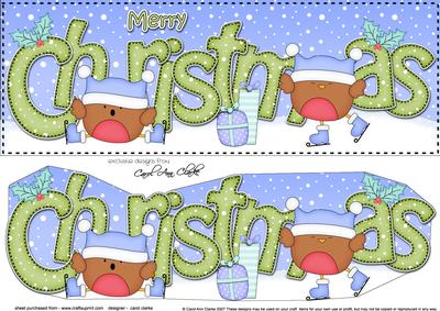 Large Dl Christmas Robins 3D Decoupage