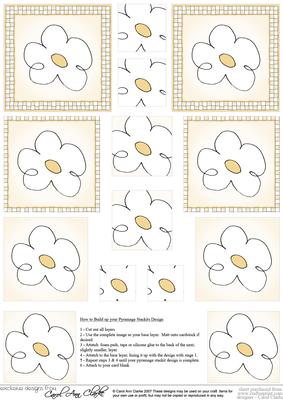 Flower Twisted Pyramage Sheet
