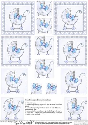 New Baby Boy Pyramage Sheet
