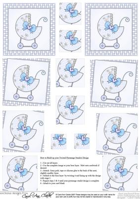 New Baby Boy Twisted Pyramage Sheet