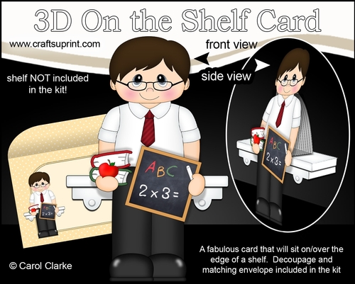 3D On the Shelf Card Kit - Mr Allen the Teacher