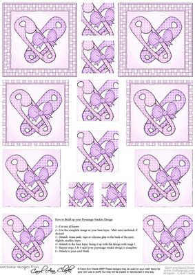 New Baby Girl Pyramage Sheet