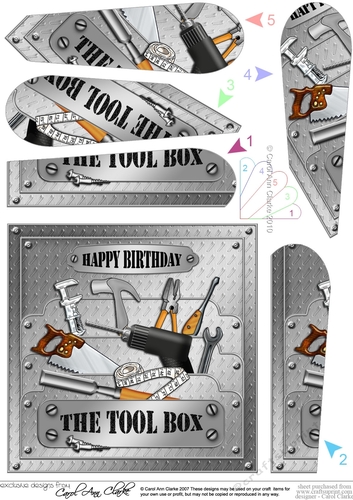 The Tool Box Fan Pyramage Topper