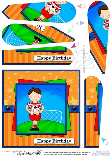 Boyz Bazil Plays Football Fan Pyramage Topper