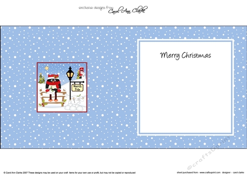 Christmas Pip Penguin & Snowball Sam are posting letters to Santa 