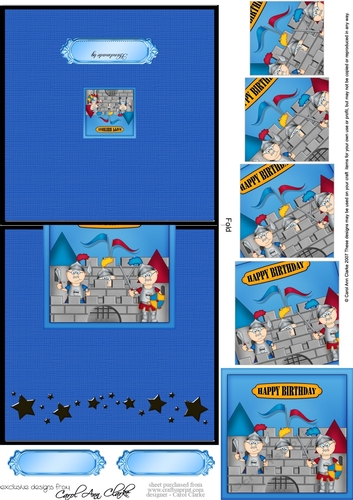 Birthday Knights & Castle No-Hole Over the Edge & Spiral Pyramid