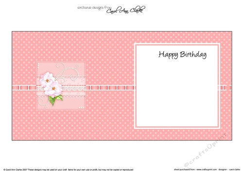 A Touch of Elegance Roses Pearls and Lace square landscape insert