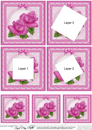 Just Roses Twisted Tunnel Topper