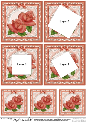 Just Roses Twisted Tunnel Topper