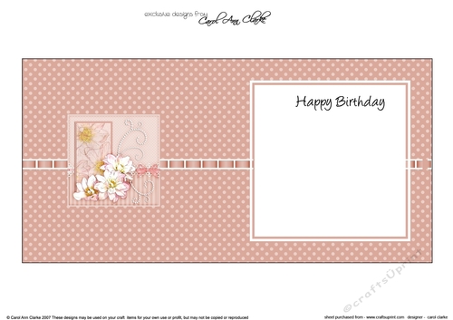 A Touch of Elegance Roses Pearls and Lace square landscape insert