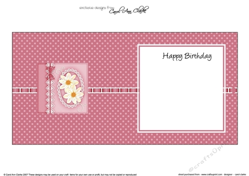 A Touch of Elegance Pretty Floral Pearls and Lace square landscape insert