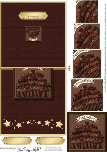 Chocolates No-Hole Over the Edge & Spiral Pyramid