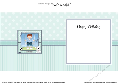 Cute Little Teen is Swinging High square landscape insert