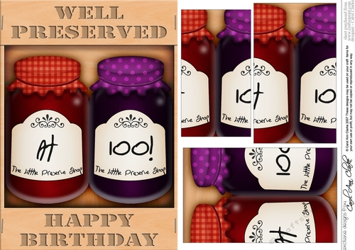 A5 Novelty Well Preserved 100th Birthday Jams Pyramage