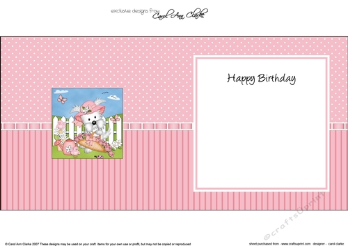 Jess Westie Dog has a basket of Pretty Flowers square landscape insert