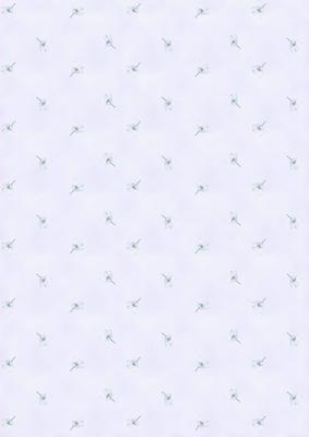 Spring Flowers and Lace Matching Vellum
