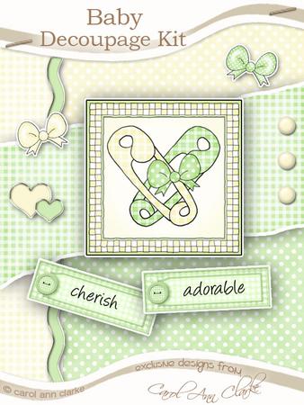 New Baby Kit with 3D Decoupage