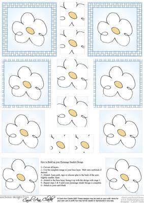 Flower Pyramage Sheet