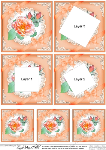 Rose and Lace Twisted Tunnel Topper