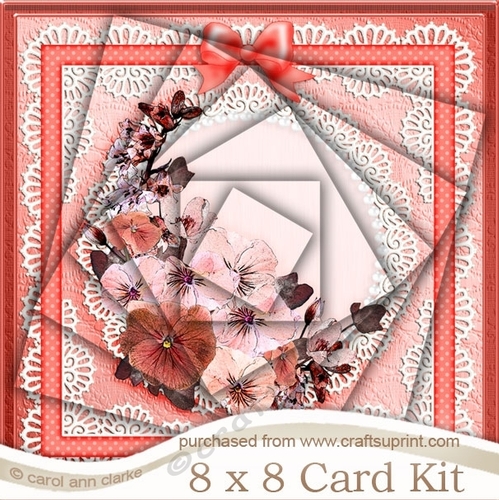 8 x 8 Spring Flowers Kit with Twisted Pyramage