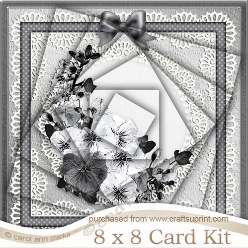 8 x 8 Spring Flowers Kit with Twisted Pyramage