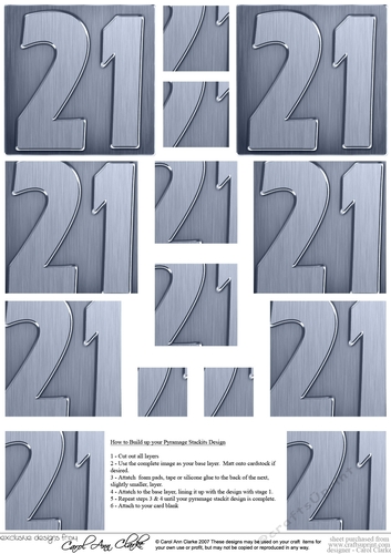 21st Metallic Age Pyramage sheet