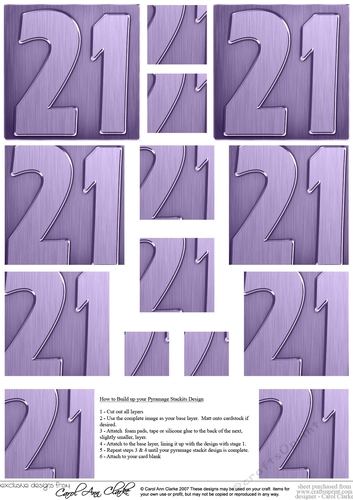21st Metallic Age Pyramage sheet