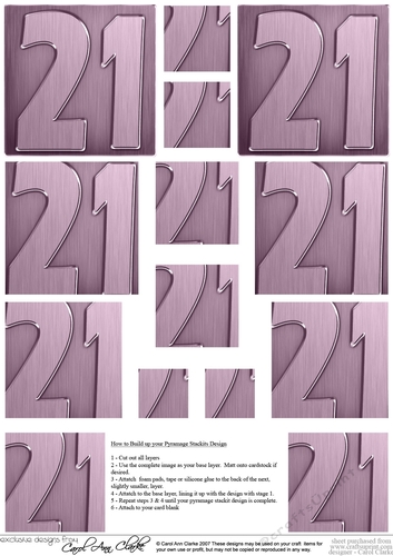 21st Metallic Age Pyramage sheet