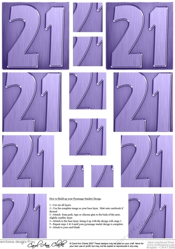 21st Metallic Age Pyramage sheet