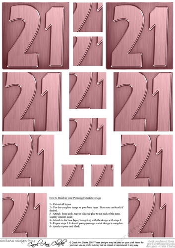 21st Metallic Age Pyramage sheet