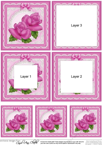 Just Roses Twisted Tunnel Topper