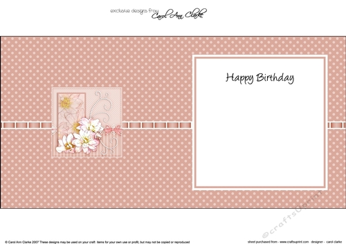 A Touch of Elegance Flowers Pearls and Lace square landscape insert