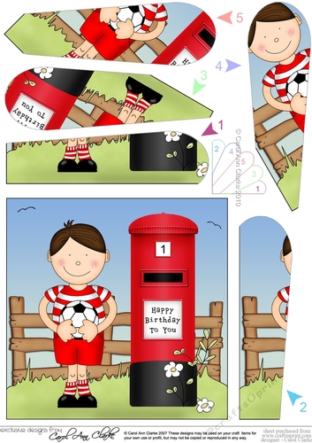 Boyz Bazil loves to play football Fan Pyramage Topper