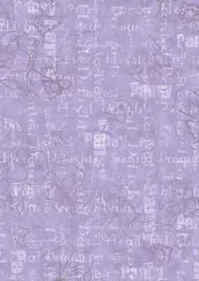 Pansy, Lace and Pearls Matching Vellum