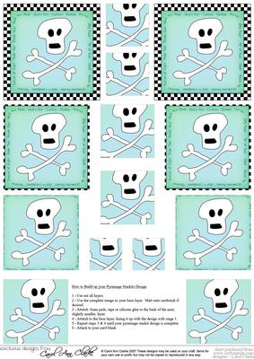 Pirates Ahoy!! Pyramage Sheet