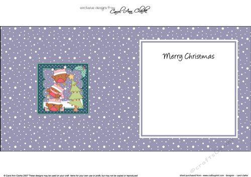 Christmas Bobbin Robin & Friends put the Star on the Christmas Tree insert square landscape